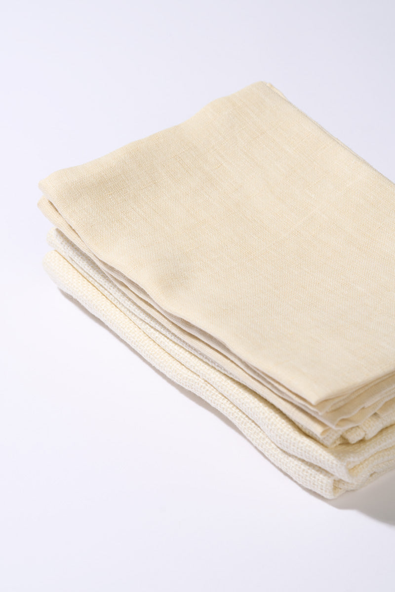 HUMDAKIN Beach Tea Towel Organic textiles 029 Shell