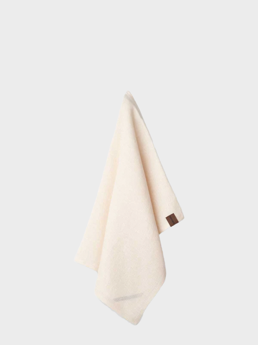 HUMDAKIN Beach Tea Towel Organic textiles 029 Shell