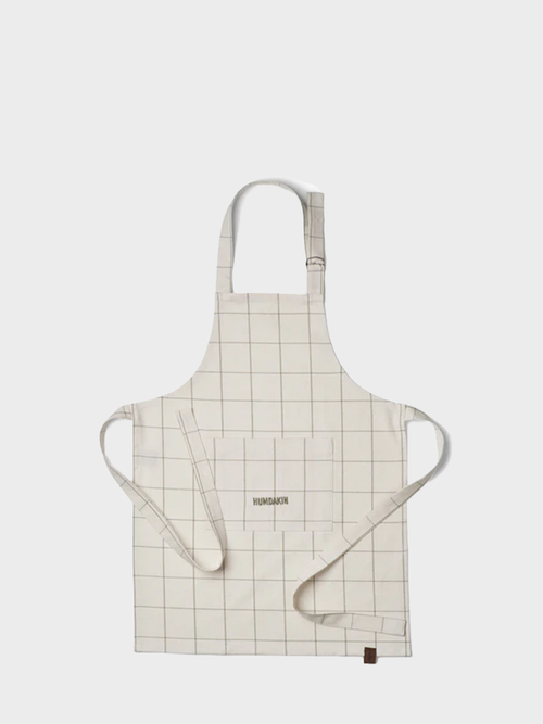 HUMDAKIN Check Kids Apron Diverse 102 Leaf