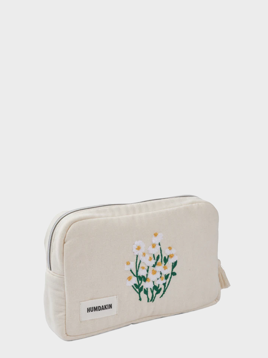 HUMDAKIN Embroidery Toiletry Bag Accessories 00 Neutral/No color