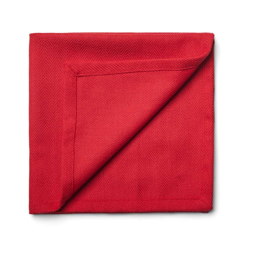 HUMDAKIN Napkin - 2 pack Organic textiles 118 Christmas Red