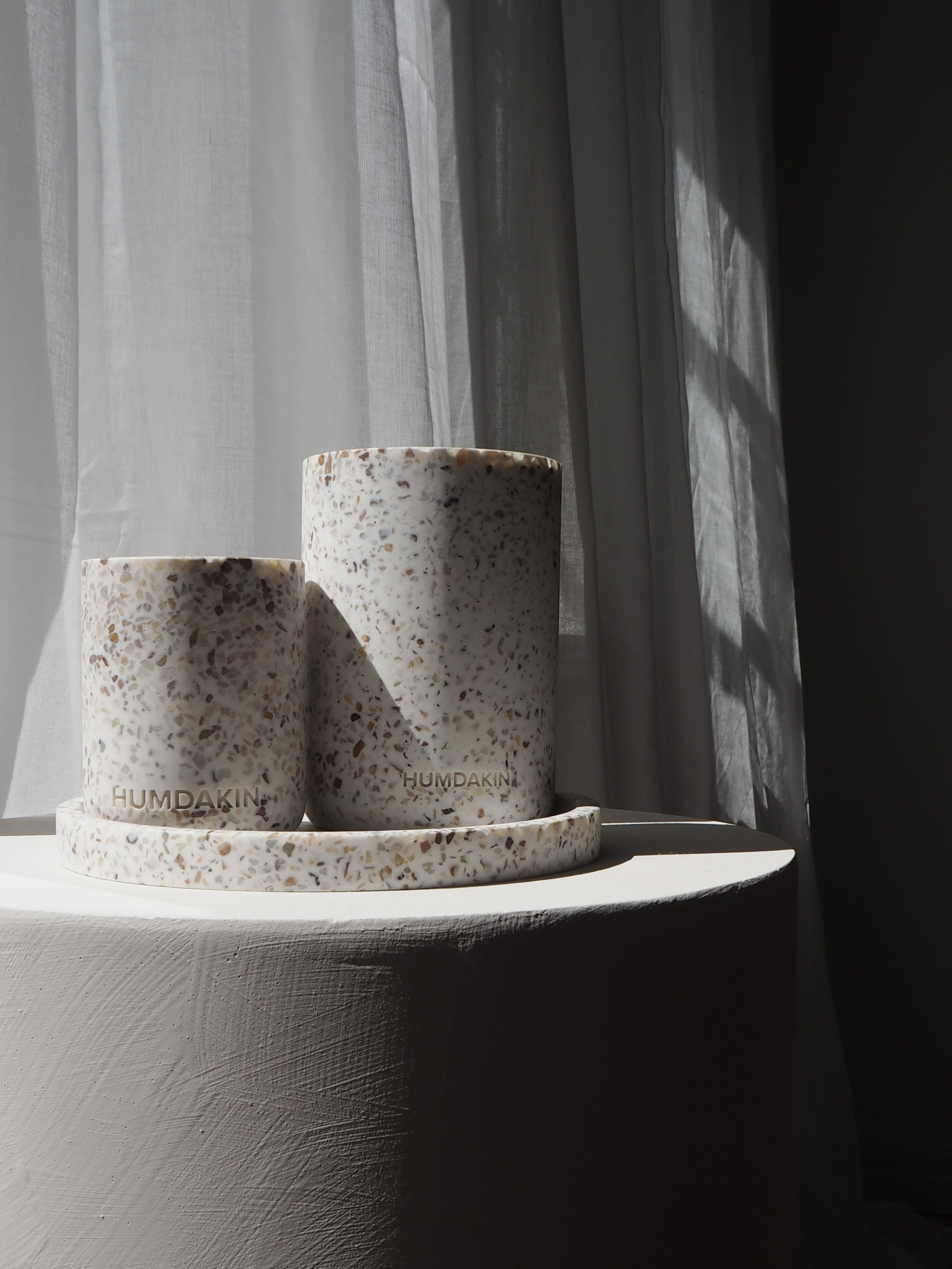 HUMDAKIN Terrazzo Round Tray Terrazzo