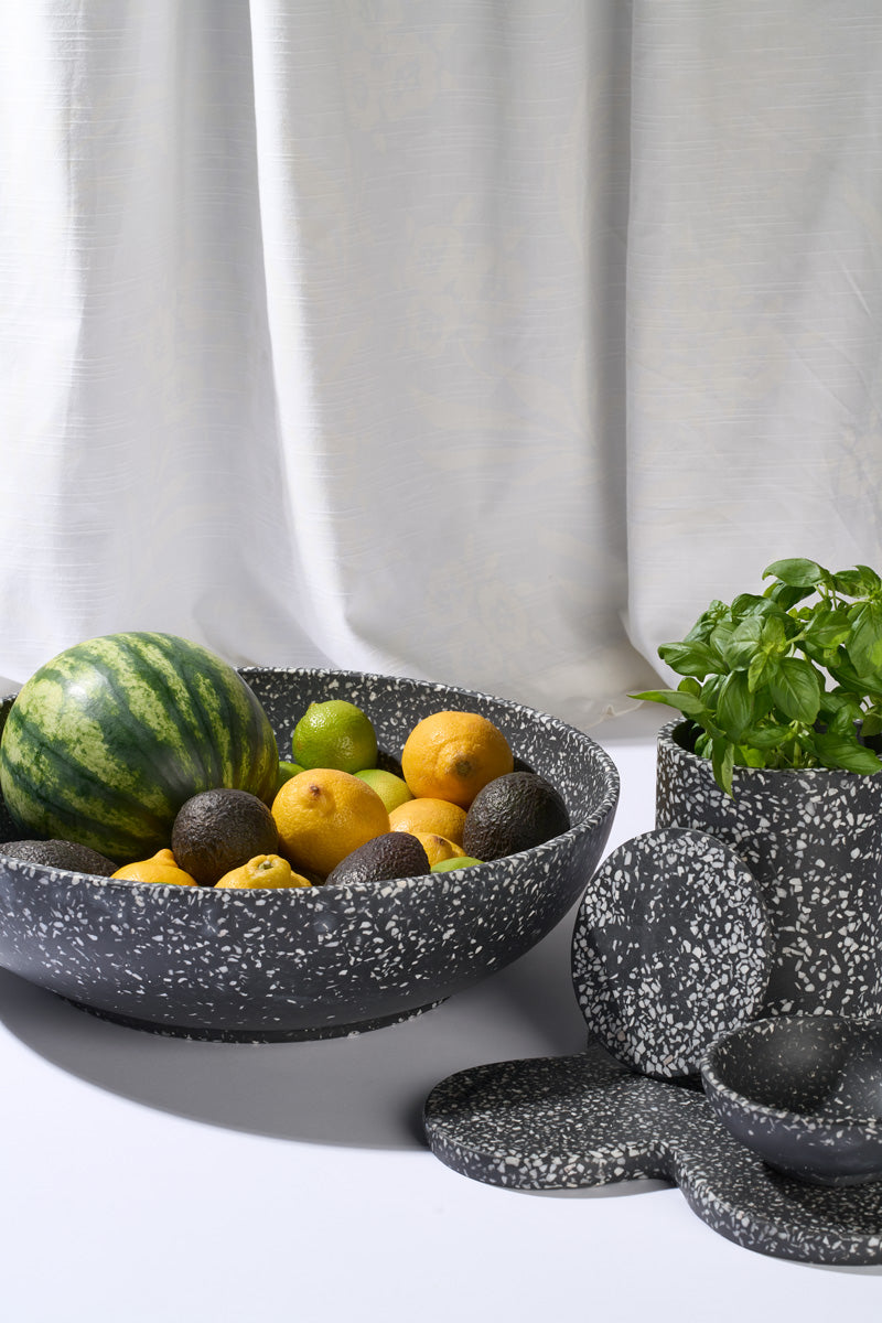 HUMDAKIN Rome - Terrazzo Bowl Terrazzo 115 Black