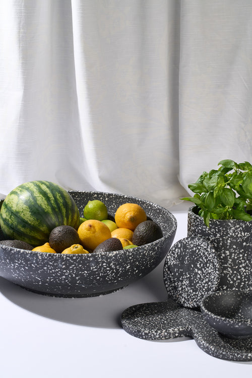 HUMDAKIN Rome - Terrazzo Bowl Terrazzo 115 Black