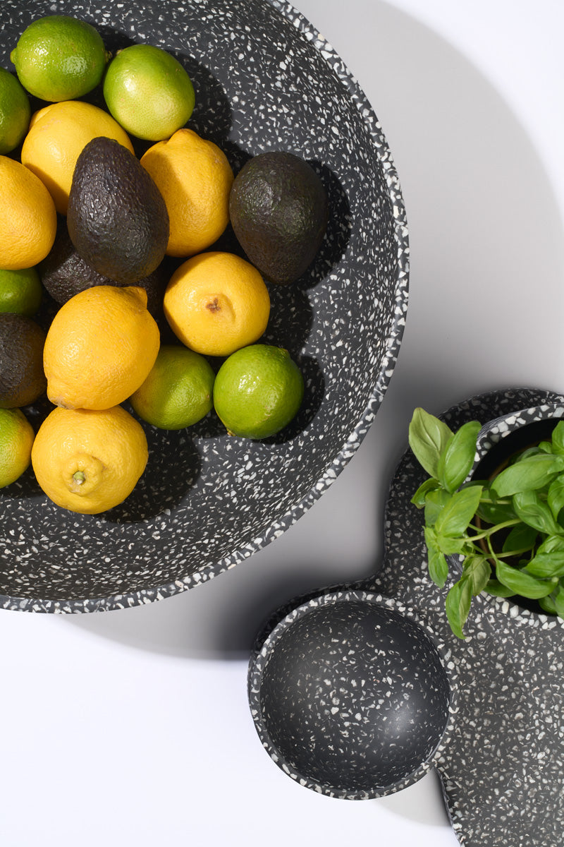 HUMDAKIN Rome - Terrazzo Bowl Terrazzo 115 Black
