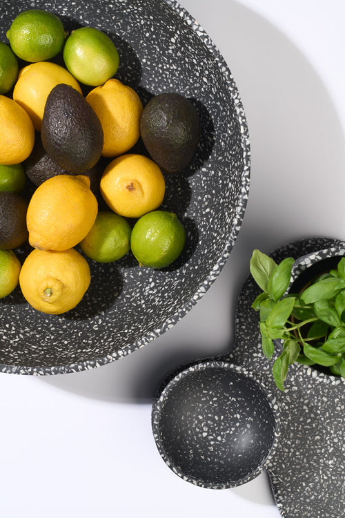 HUMDAKIN Rome - Terrazzo Bowl Terrazzo 115 Black