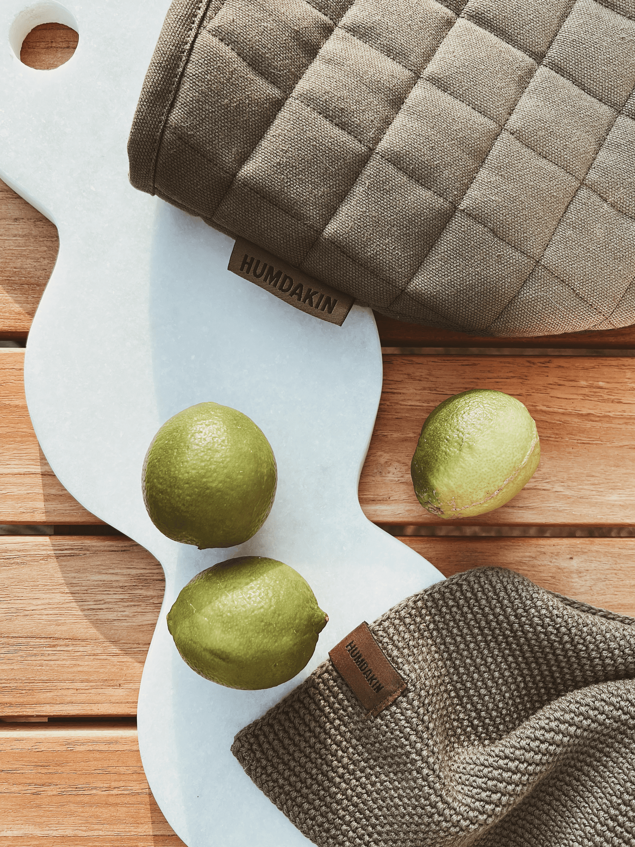 HUMDAKIN Tea Hood Organic textiles 149 Evergreen