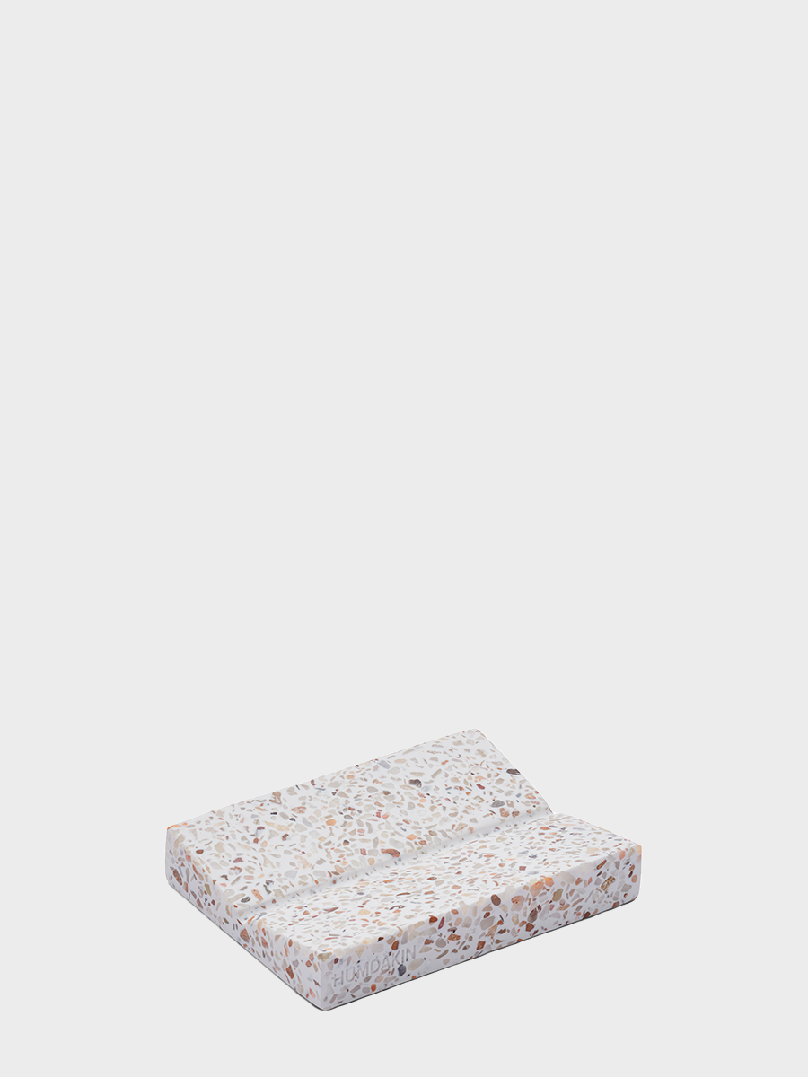 HUMDAKIN Terrazzo Square Soap Tray Terrazzo 00 Neutral/No color