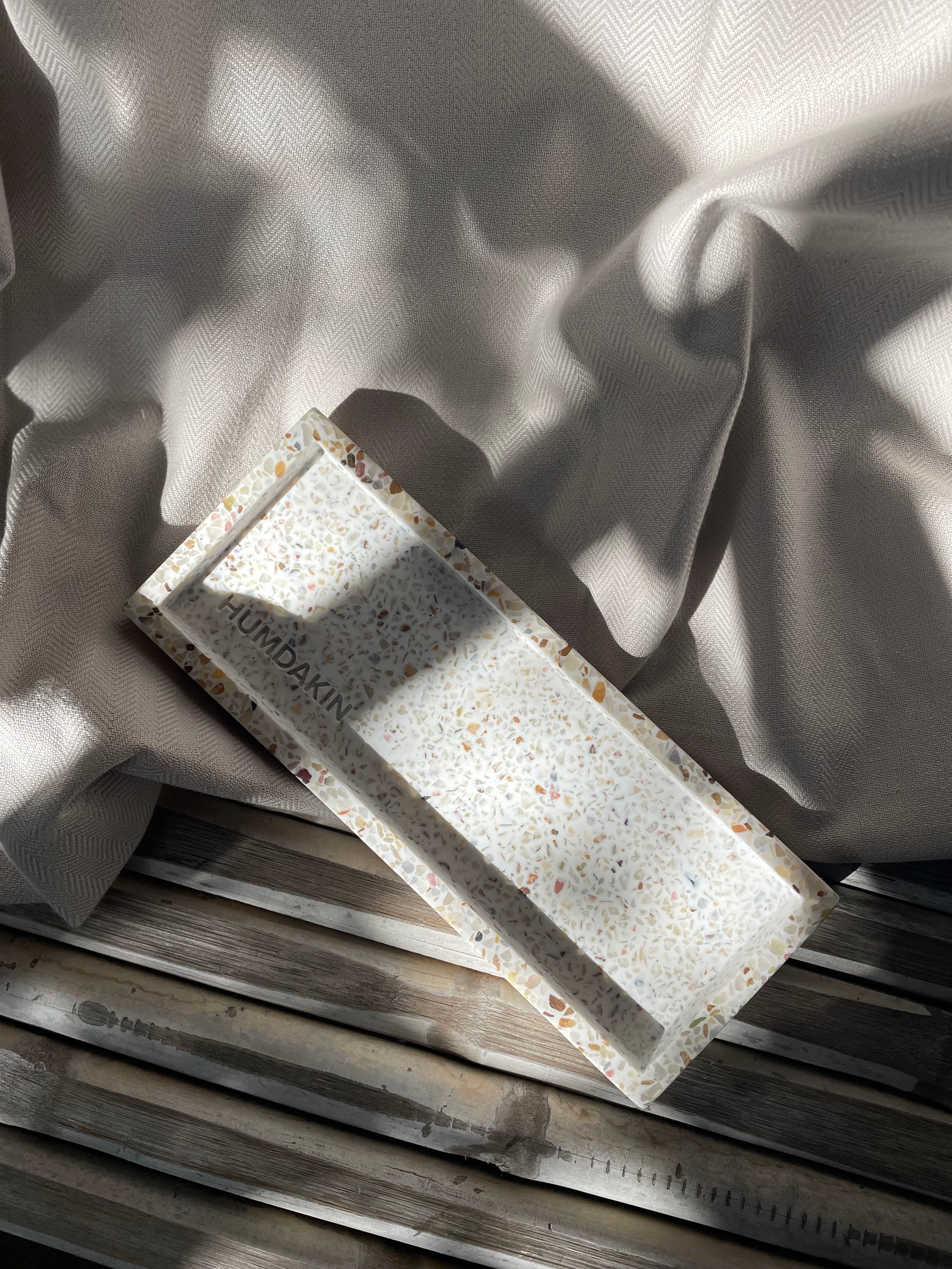 HUMDAKIN Terrazzo Tray 10 x 25 cm. Terrazzo