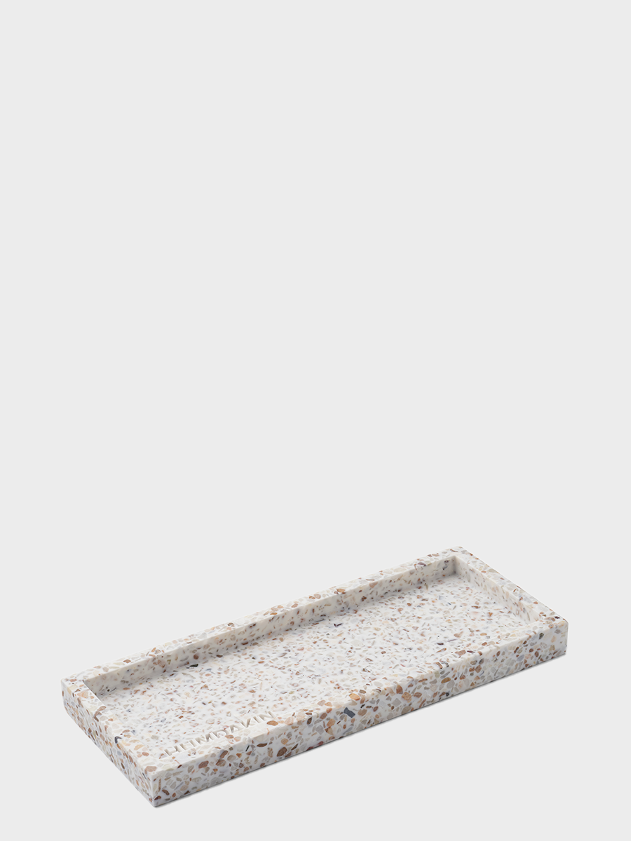 HUMDAKIN Terrazzo Tray 10 x 25 cm. Terrazzo 00 Neutral/No color