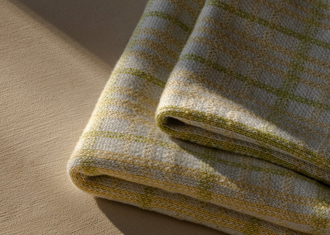 HUMDAKIN Torchon de cuisine tricoté Organic textiles 242 Frosty Mist