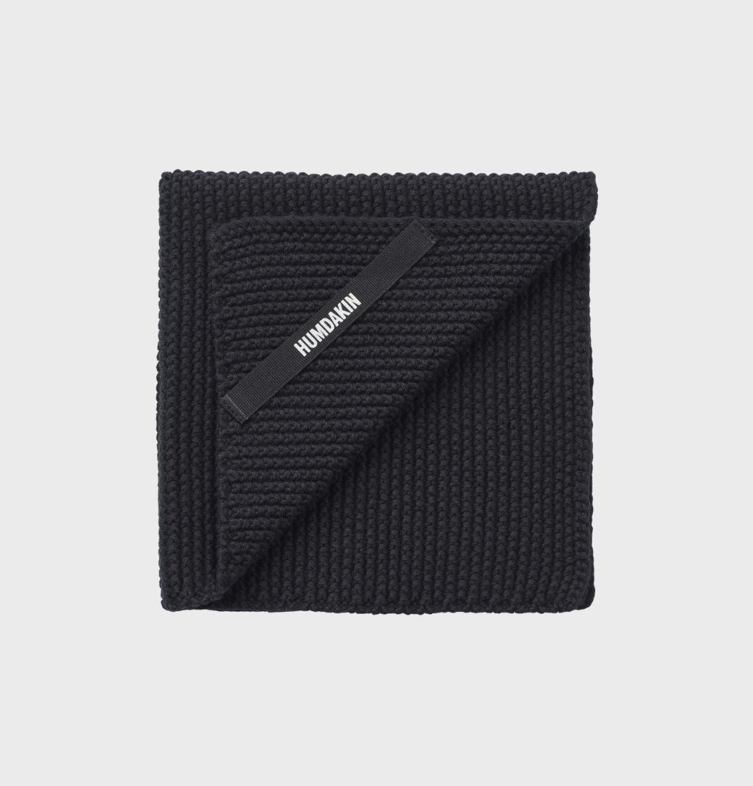 HUMDAKIN Torchon tricoté Organic textiles 020 Coal