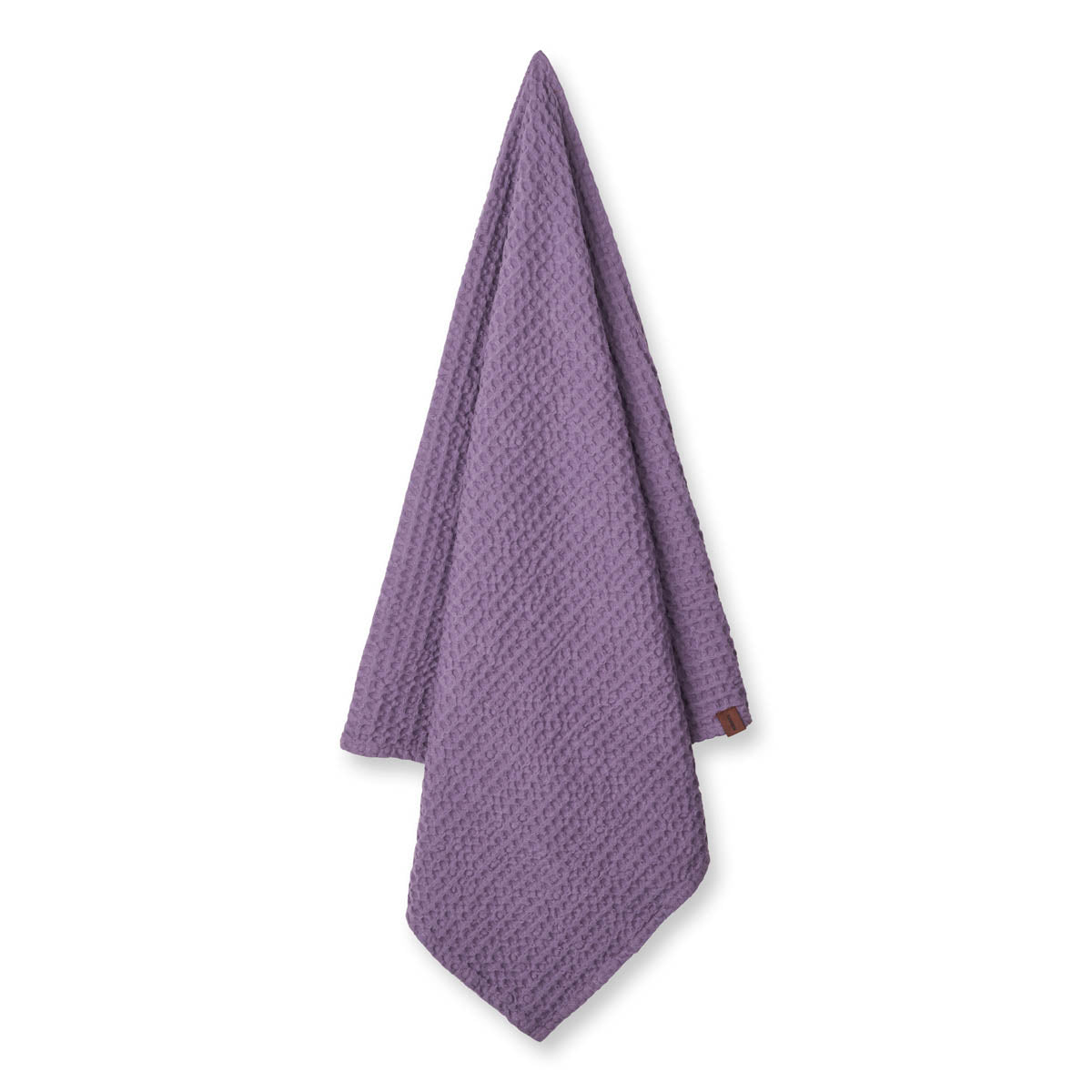 HUMDAKIN Waffle Bath Towel Organic textiles 137 Lilac
