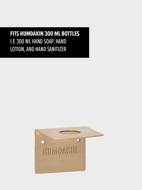 HUMDAKIN Bottle Hanger 300ml. Single - Brass Diverse 116 Brass