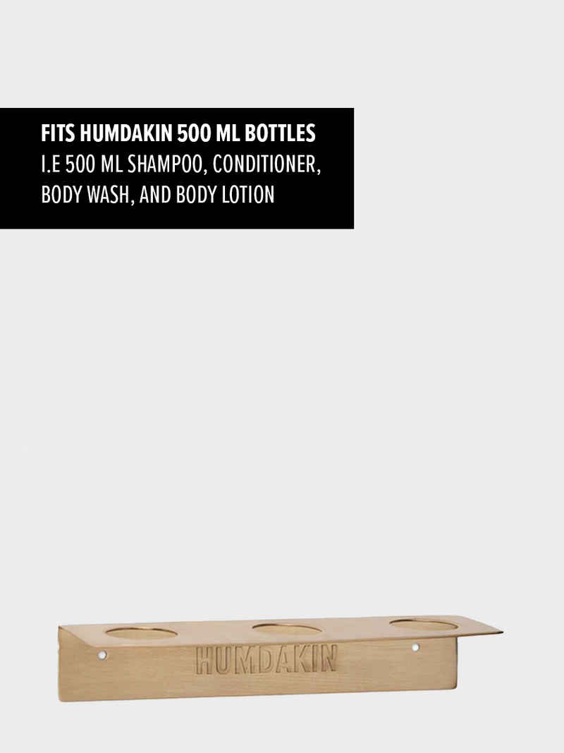 HUMDAKIN Bottle Hanger 500ml Triple - Brass Diverse