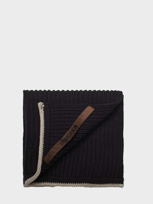 HUMDAKIN Chiffons côtelés - pack de 2 Organic textiles 123 Coal/Lt.Stone