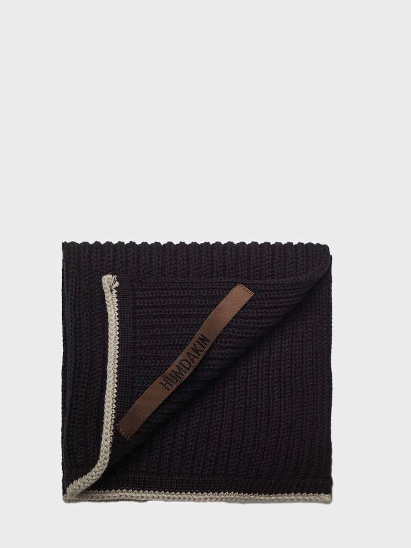 HUMDAKIN Chiffons côtelés - pack de 2 Organic textiles 123 Coal/Lt.Stone