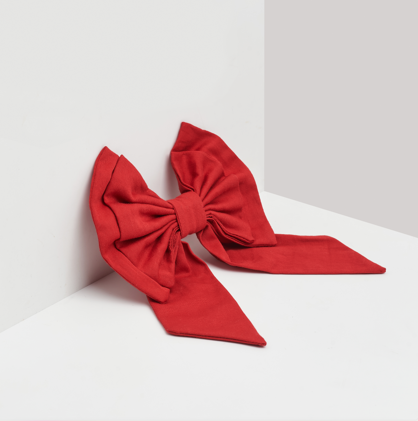 HUMDAKIN Decorative Bow Organic textiles 235 Rushing Red