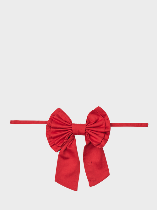 HUMDAKIN Decorative Bow Organic textiles 235 Rushing Red