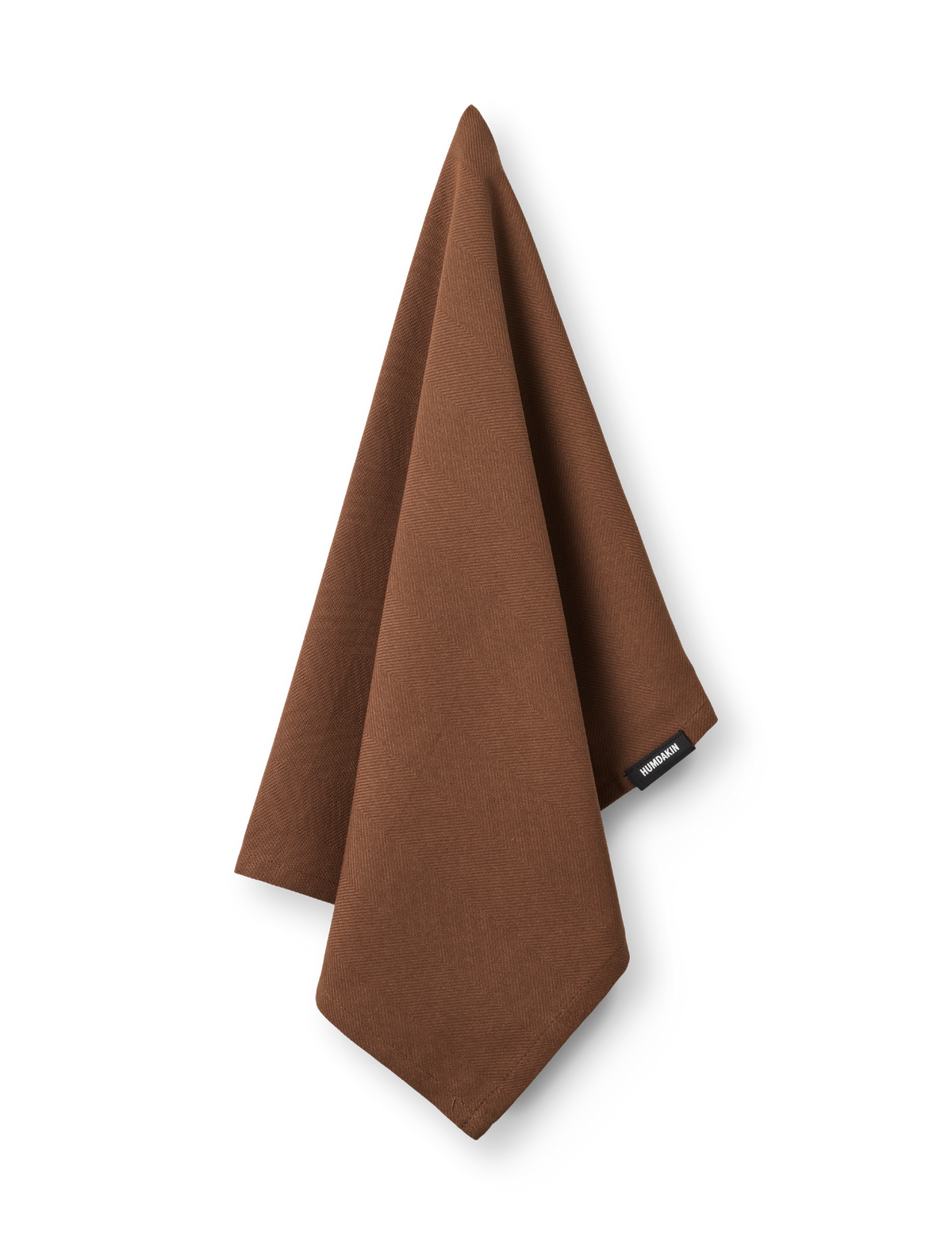 HUMDAKIN Organic Tea Towel - 2 pack Organic Textiles 256 Bison Brown
