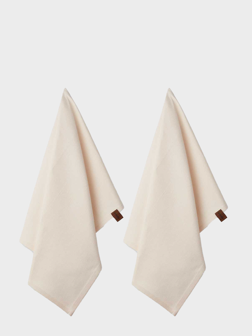 HUMDAKIN Organic Tea Towel - 2 pack Organic textiles 029 Shell