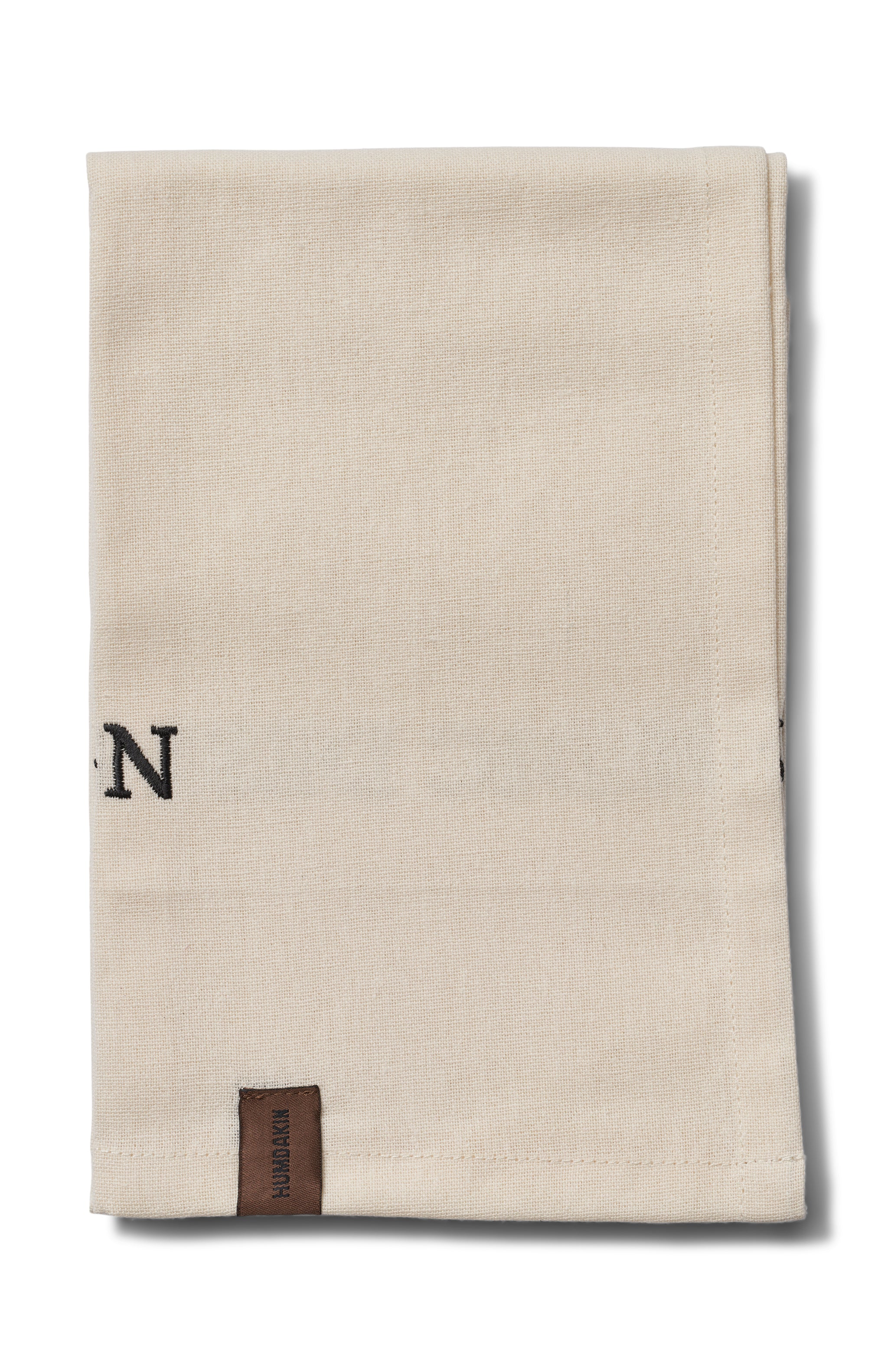 HUMDAKIN Organize, Clean, Style - Organic Tea Towel - 2 pack Organic textiles 029 Shell