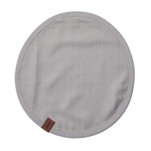 HUMDAKIN Oval Kitchen Cloth Organic textiles 019 Stone