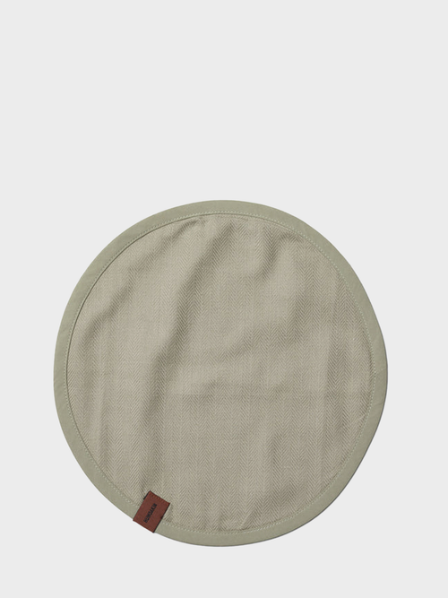 HUMDAKIN Oval Kitchen Cloth Organic textiles 026 Oak