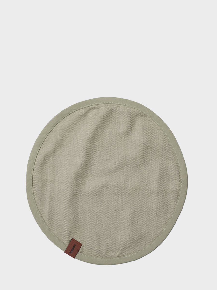 HUMDAKIN Oval Kitchen Cloth Organic textiles 026 Oak
