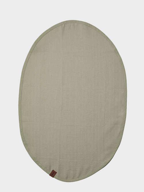 HUMDAKIN Oval Tea Towel - 1 pcs Organic textiles 026 Oak