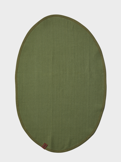 HUMDAKIN Oval Tea Towel - 1 pcs Organic textiles 028 Fern