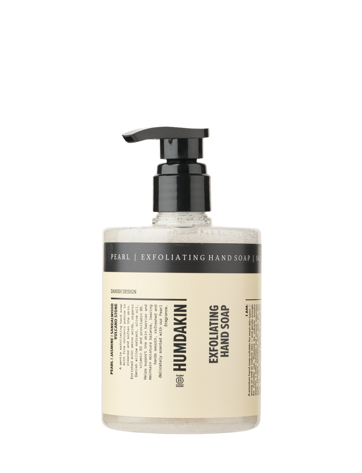 HUMDAKIN Pearl Exfoliating Hand Soap - Jasmine & Sandalwood Hand Care