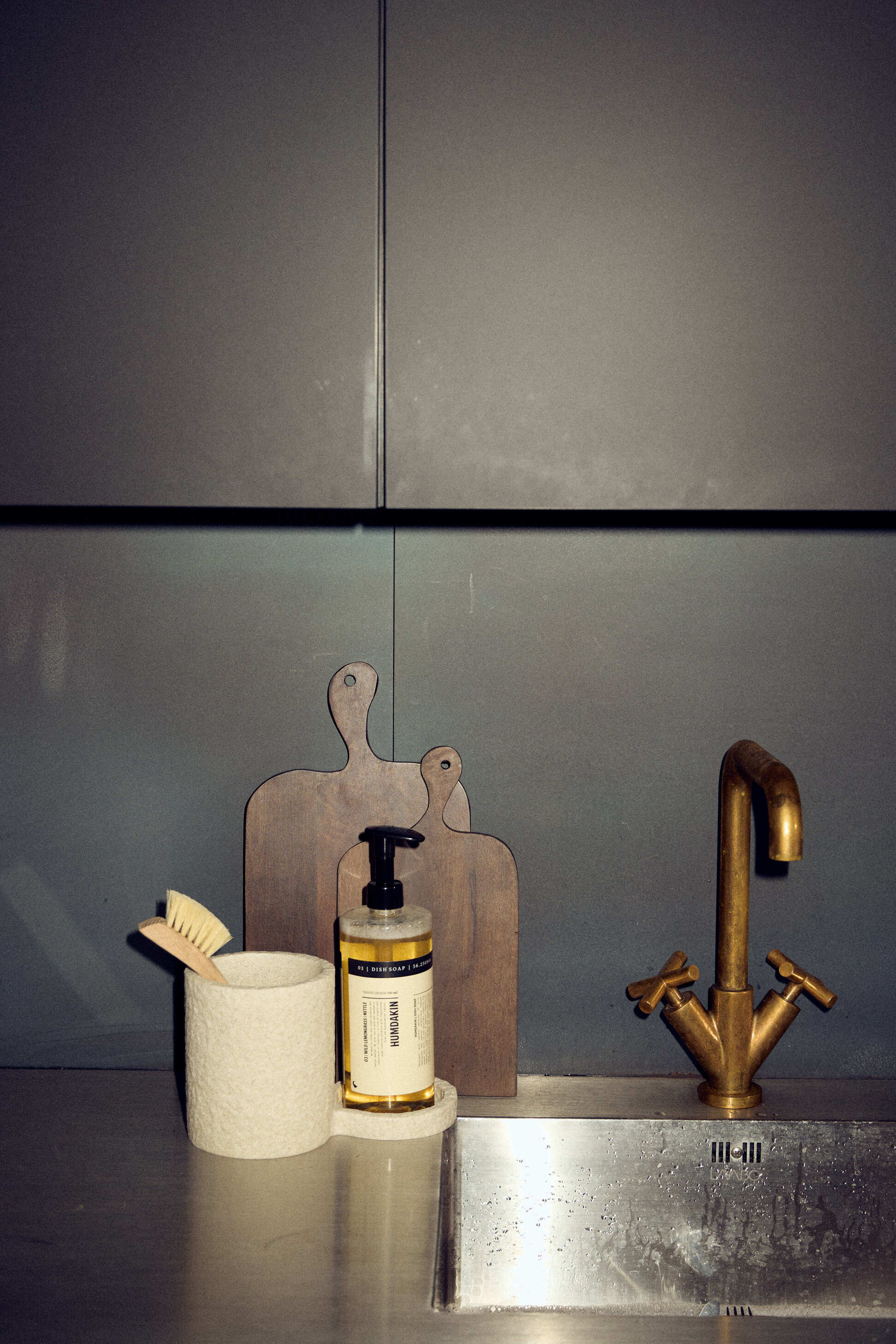 HUMDAKIN Sandstone Dishwashing Holder Small Sandstone 00 Neutral/No color