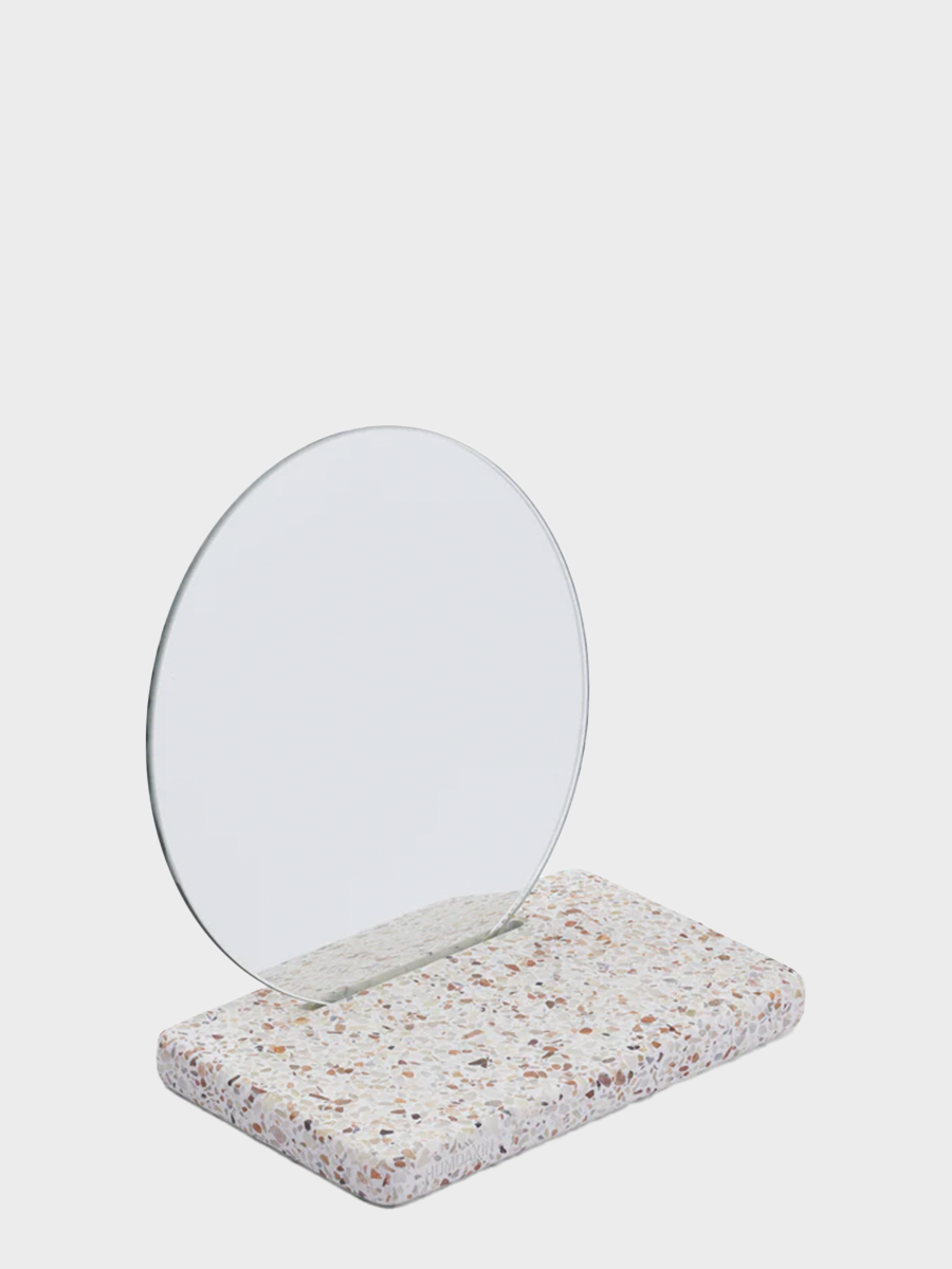 HUMDAKIN Terrazzo Mirror Terrazzo 138 Red/Beige