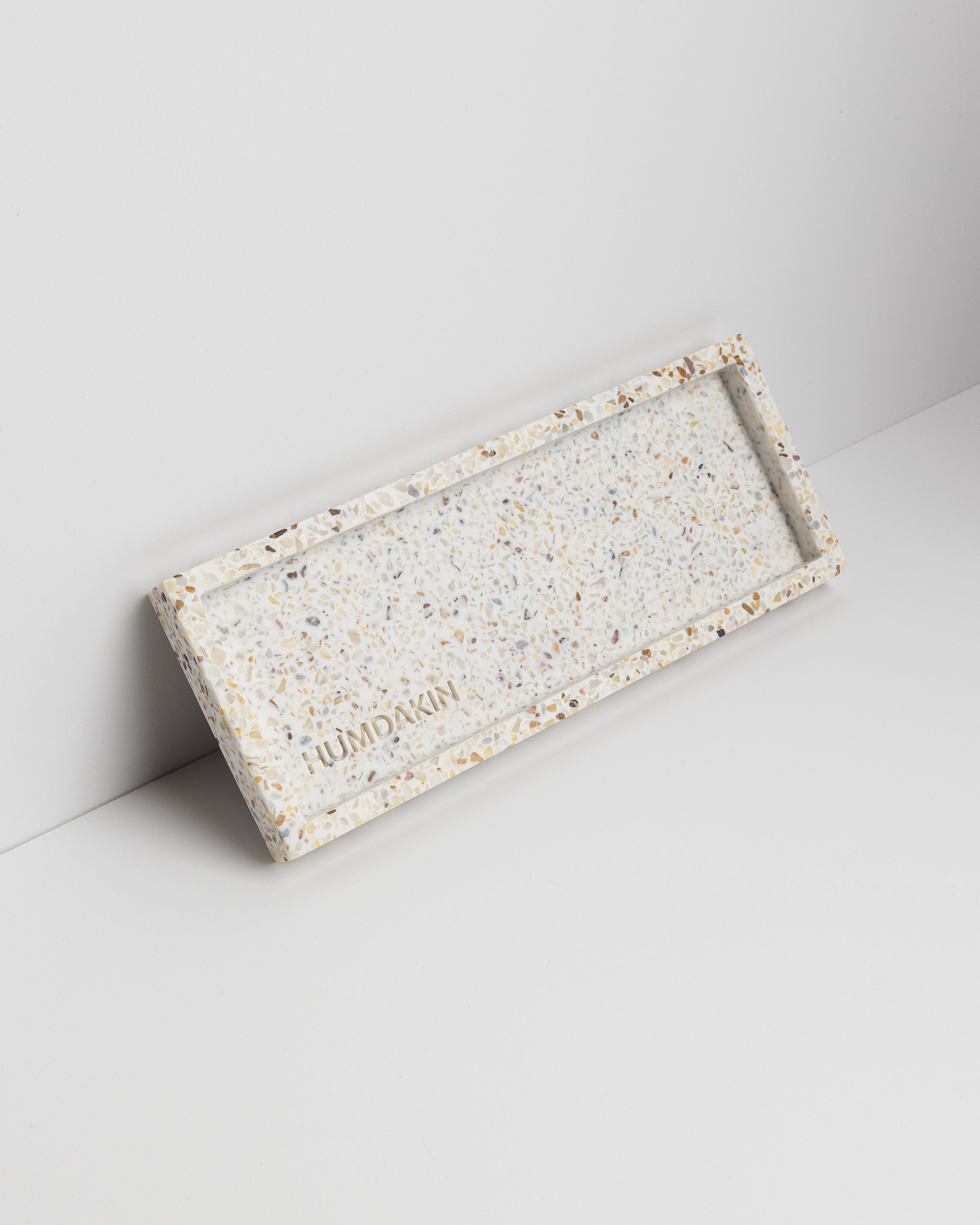 HUMDAKIN Terrazzo Tray 10 x 25 cm. Terrazzo 00 Neutral/No color