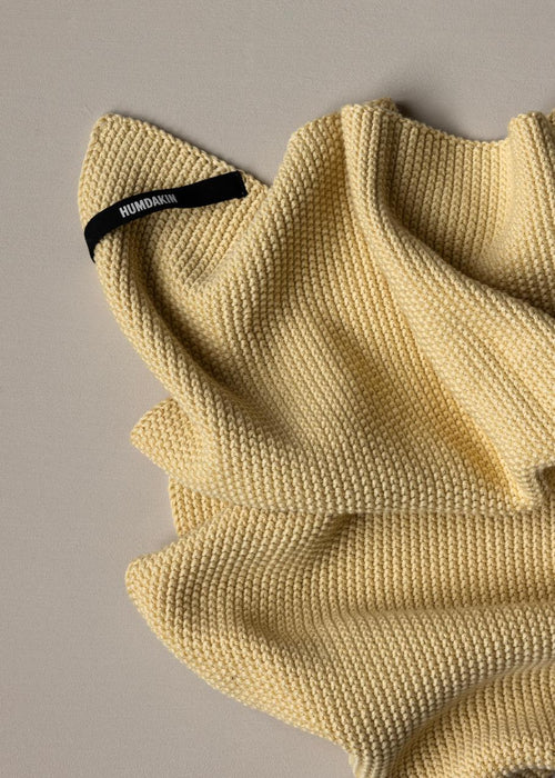 HUMDAKIN Torchon de cuisine tricoté Organic Textiles 246 Soft Sand