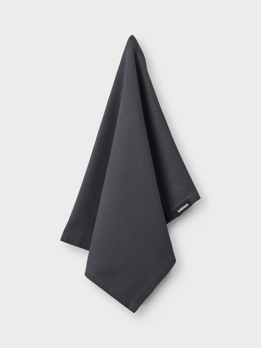 HUMDAKIN Torchon de cuisine tricoté Organic Textiles 251 Asphalt