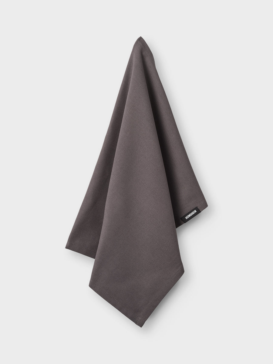 HUMDAKIN Torchon de cuisine tricoté Organic Textiles 255 Steel Grey