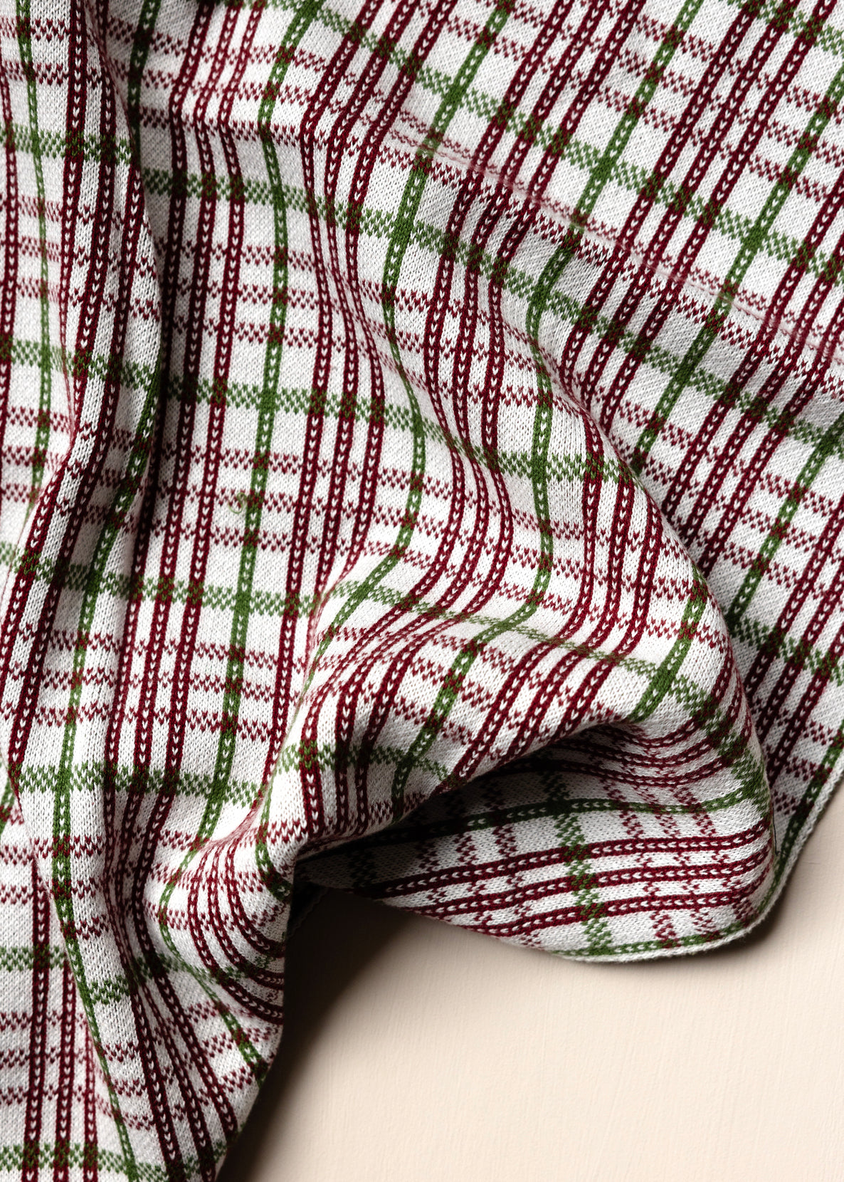 HUMDAKIN Torchon de cuisine tricoté Organic textiles 244 Winter Whisper