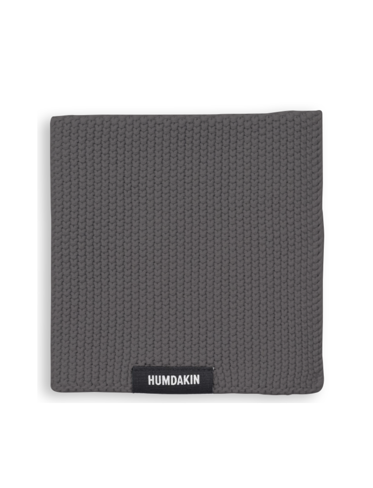 HUMDAKIN Torchon tricoté Organic Textiles 255 Steel Grey