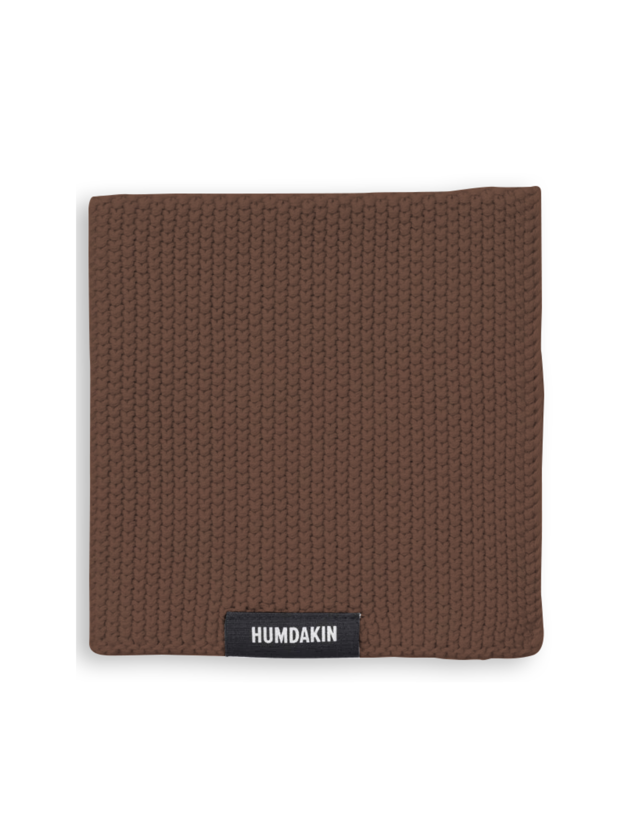 HUMDAKIN Torchon tricoté Organic Textiles 256 Bison Brown