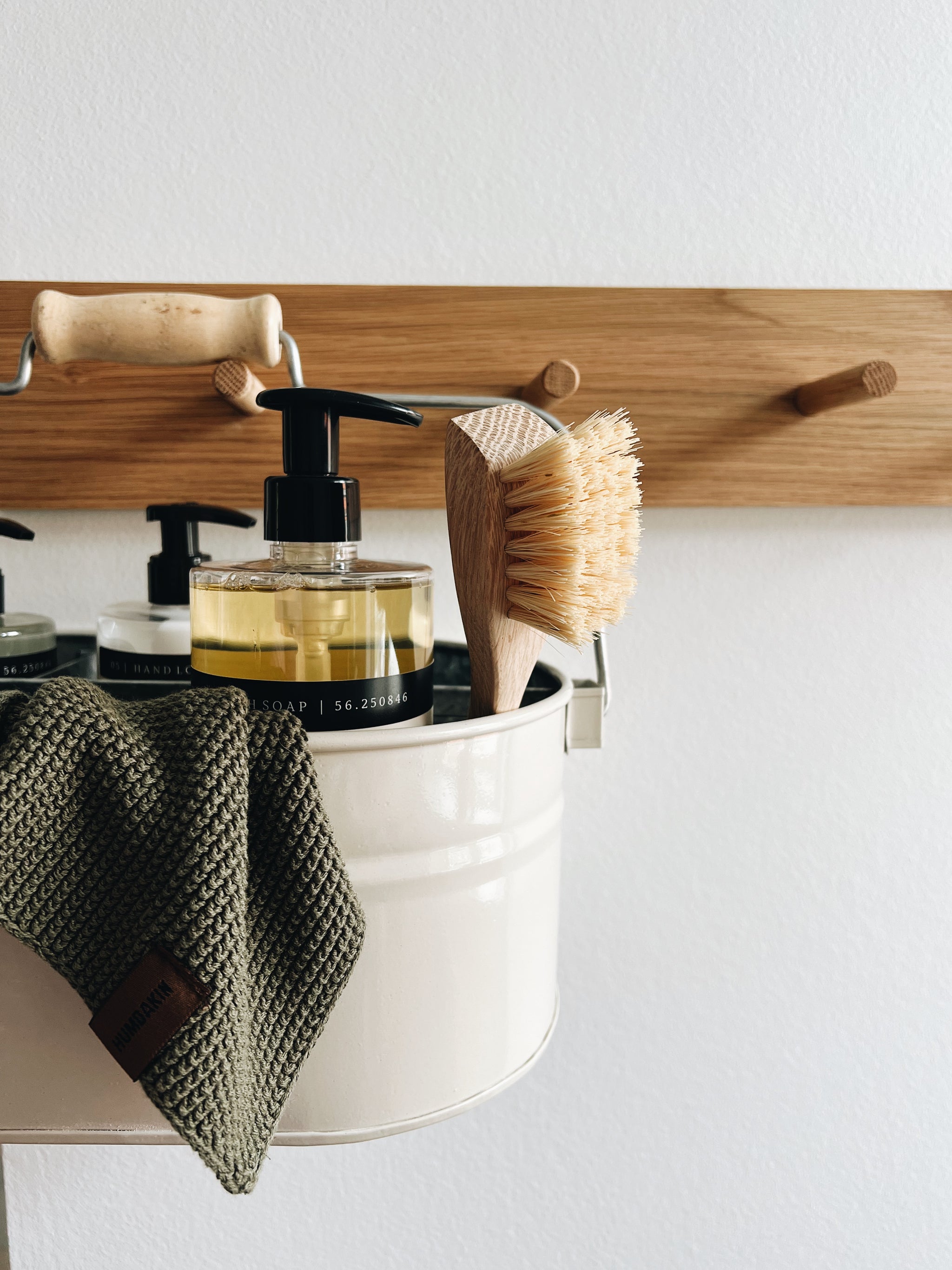 HUMDAKIN Torchon tricoté Organic textiles 149 Evergreen