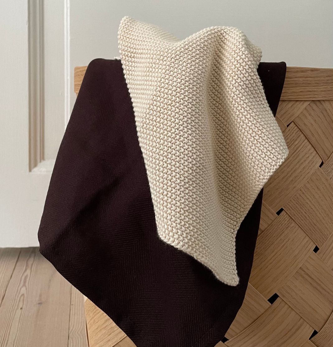 HUMDAKIN Torchon tricoté Organic textiles 229 Undyed