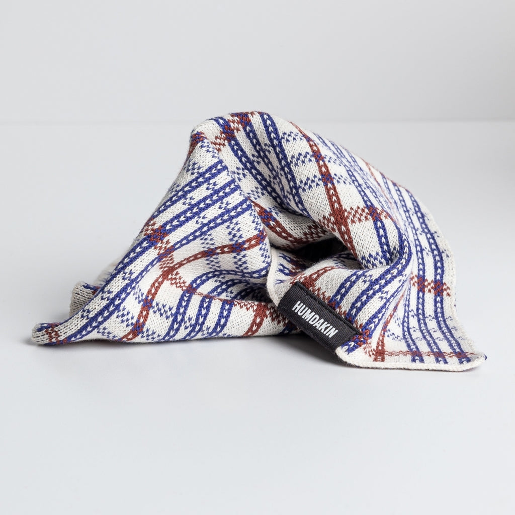 HUMDAKIN Torchon tricoté Organic textiles 233 Checkered Race