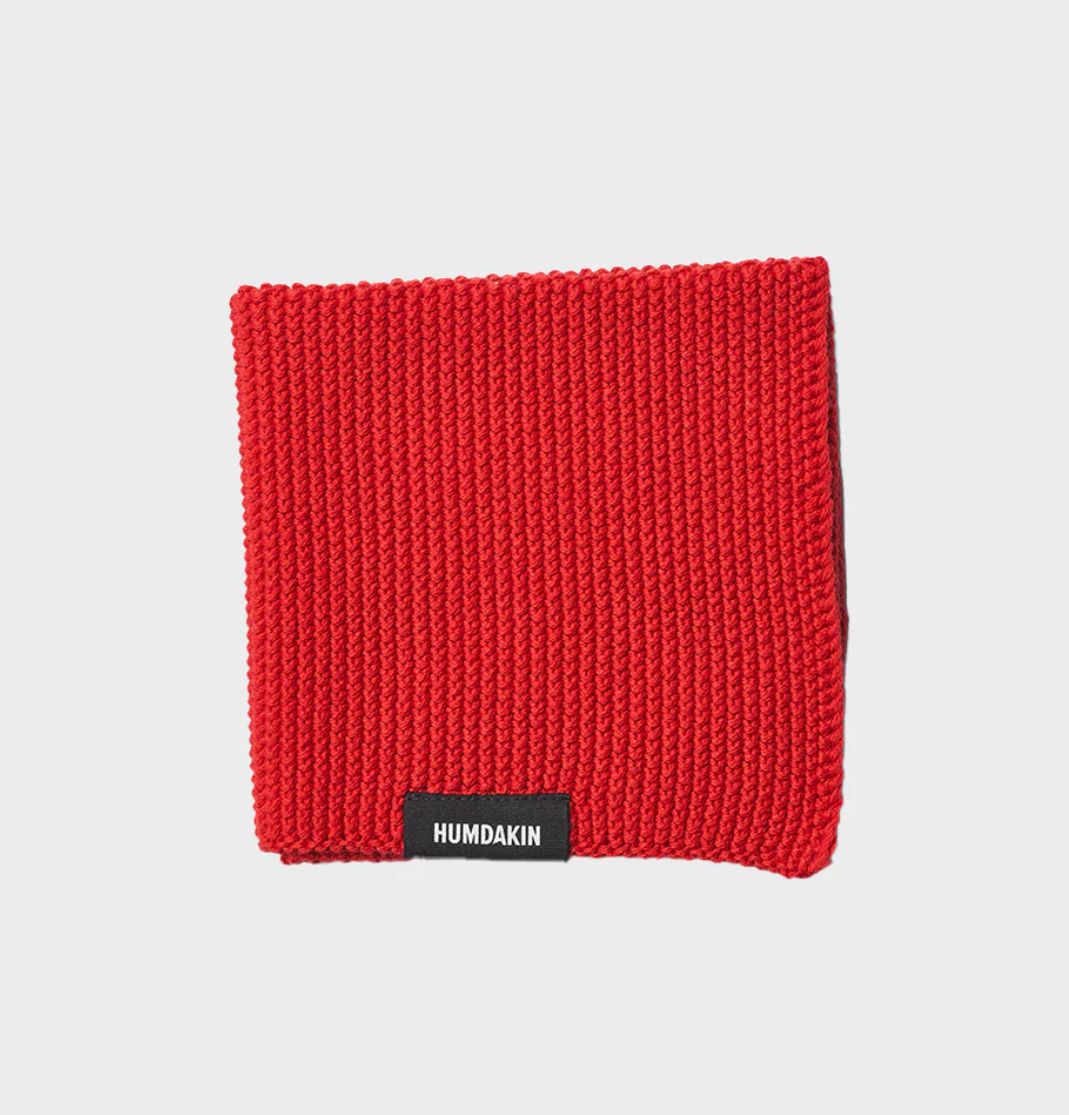 HUMDAKIN Torchon tricoté Organic textiles 235 Rushing Red